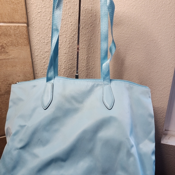 Kate Spade COA Mel Packable Nylon Tote Shoulder Bag with pouch - Picture 10 of 15